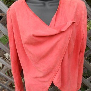 VAKKO SUEDE TOP SIZE M